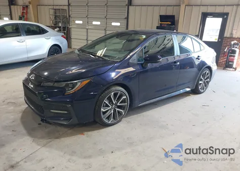 2020 Toyota Corolla Se z USA, uszkodzony, nr VIN 5YFS4RCE7LP027697